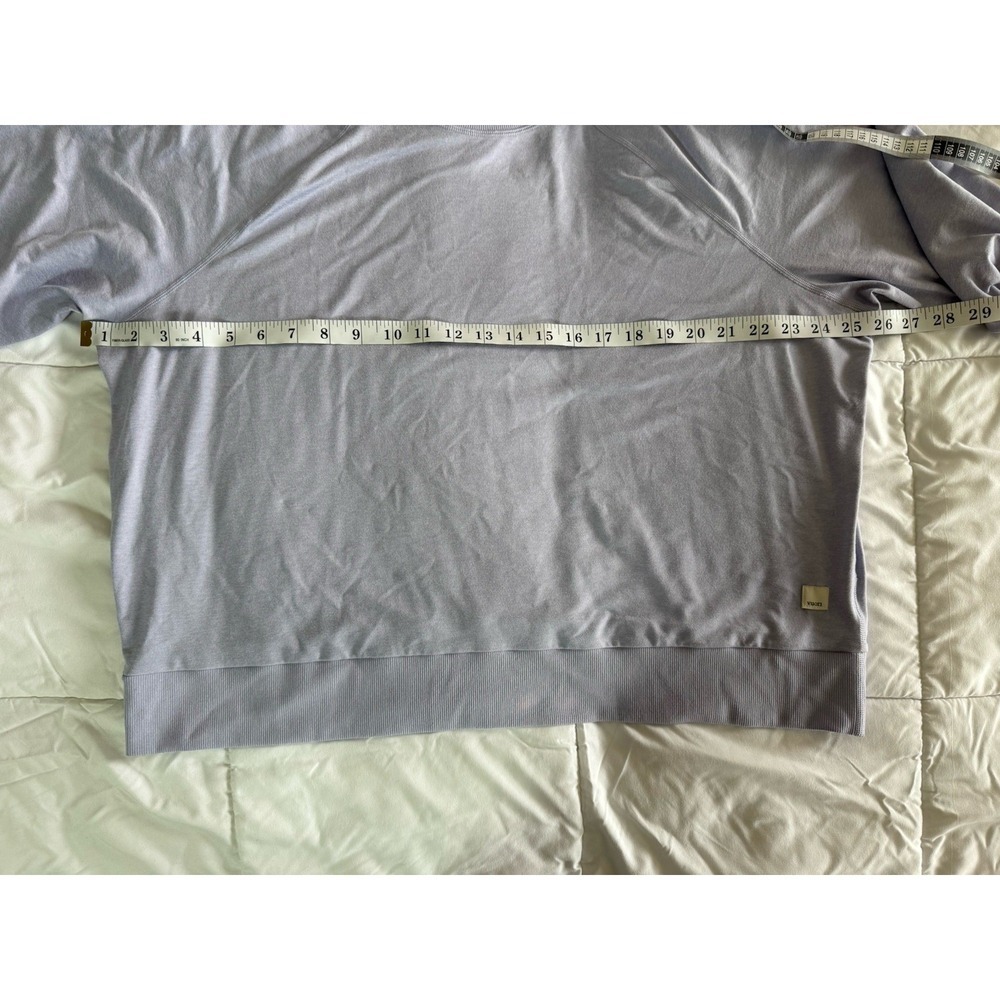 Vuori Daydream Crew Sweatshirt Top Light Lavender Purple XL Soft Pullover EUC - Picture 5 of 7